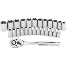 26 PC. 1/4" Drive Mechanics Tool Set
