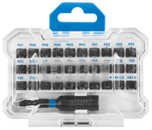 31 PC. Magnetic Impact Driver Bit Set