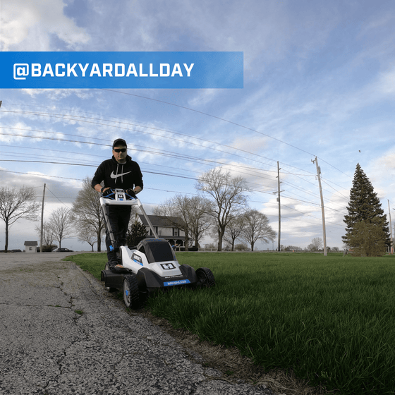 40V 20" Brushless Self-Propelled Electric Lawn Mower Kit