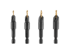 5 PC. Titanium Countersink Bit Set