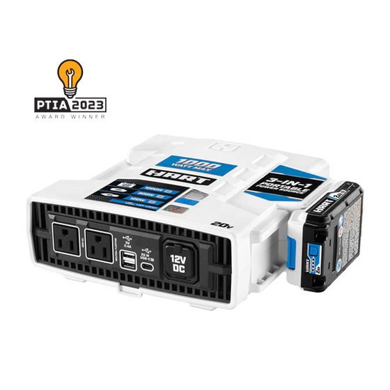 20V 1000W MAX 3-in-1 Inverter Kit