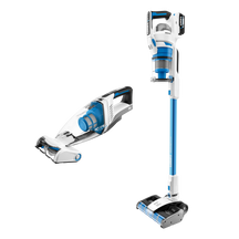 Dual Brush roll stick vac kit with motorized brush roll hand vac