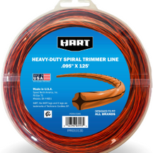 Picture of Hart .095" x 125' Spiral Trimmer Line, Orange